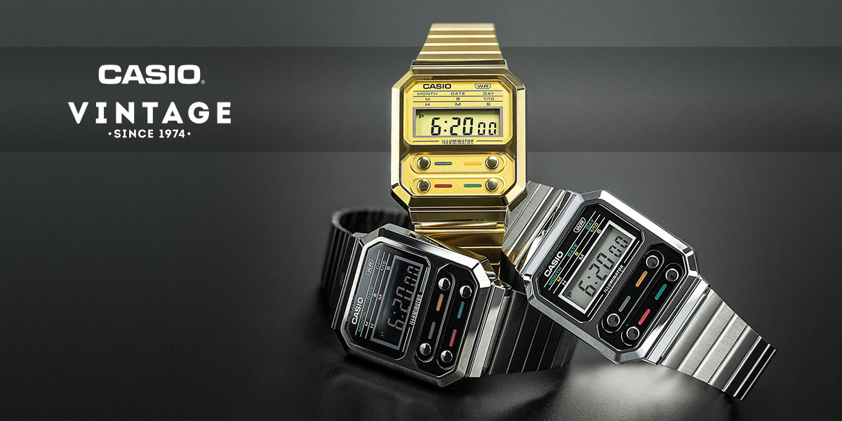 Casio Vintage Revival Gold Digital Watch | Zumiez