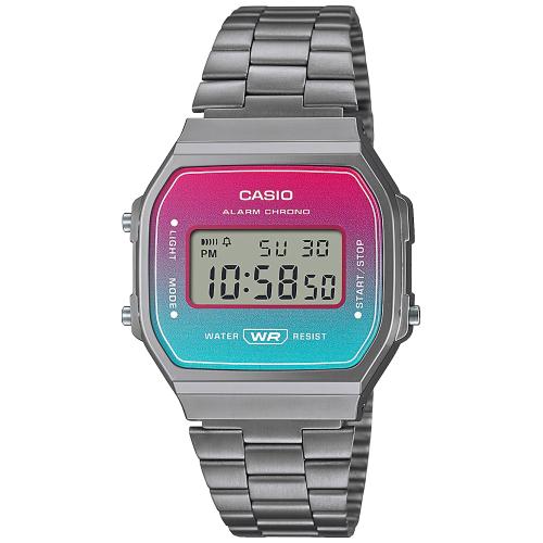 Reloj Casio Vintage A168WEGB-1BEF Retro Mirror • EAN: 4549526127144 •